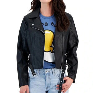 NWT Jacket leather L